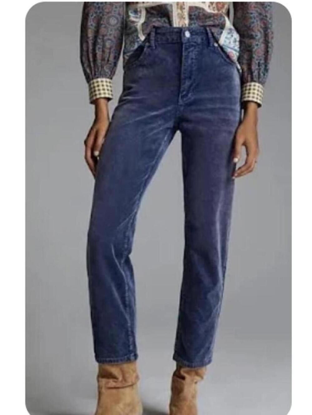 Pilcro The Vintage Straight Size 27 Corduroy - Picture 2 of 11